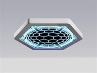 Потолочная светодиодная панель с витражом