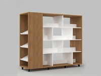 Стеллаж двухсторонний из коллекции СТУГЛ 155х134х50 см