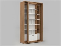 Стеллаж с передвижными модулями из коллекции СТУГЛ 124х232х60 см