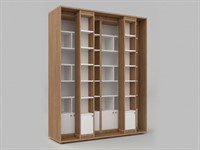 Стеллаж с передвижными модулями из коллекции СТУГЛ 185х232х60 см