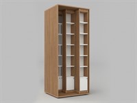 Стеллаж с передвижными модулями из коллекции СТУГЛ 95х85х232 см