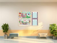 «Люблю свою страну» - Информационный стенд для оформления стен в ДОУ