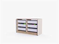 Двойной модуль для хранения игрушек из коллекции мебели «НЕГА»