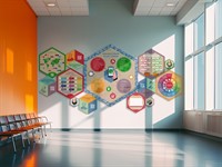 Стендум "Финансовая грамотность" - Набор информационно-методических панелей (13 шт.)