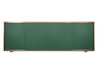 Раздвижная меловая рельсовая система досок для интерактивных панелей бескаркасная из серии «Базис»