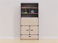 Стеллаж-трансформер с рабочим местом специалиста из коллекции «НЕГА»