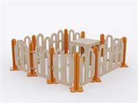 Модульный игровой манеж из коллекции «НЕГА» №1 (малый)