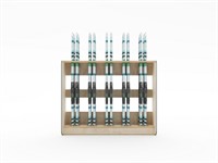 Стеллаж для хранения лыж