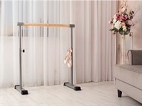 Одноуровневый напольный балетный станок (мобильный, регулируемая высота)