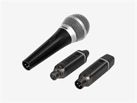 Микрофон со съемным передатчиком и приемником