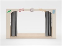 Сцена для музыкального зала в детском саду (большая)