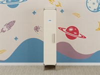 Детский шкафчик с одной секцией из коллекции мебели «НЕГА»