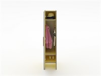 Детский шкафчик с одной секцией из коллекции мебели «НЕГА»