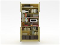 Рабочий стеллаж для воспитателя из коллекции мебели «НЕГА»