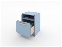 Тумба к рабочему столу воспитателя из коллекции мебели «НЕГА»