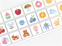 Интерьерные персонализированные наклейки для мебели в ДОУ (35 шт.)