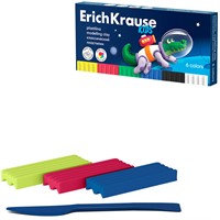 Пластилин 6цв со стеком Kids Space Animals 61330 /Erich Krause/.