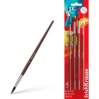 Набор кистей пони 4 шт. 61856 ErichKrause Jolly Friends