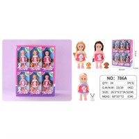 Кукла 786A с аксесс. в кор.