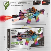 Автомат на батарейках 162M с дымом в кор.