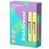 Текстовыделитель желтый Visioline V-17 Pastel 56019 ErichKrause