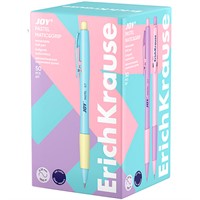 Ручка шарик автомат синяя JOY® Matic&Grip Pastel 0.7, Super Glide Technology 55394 /Erich Krause/