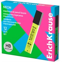 Грифели Neon для механических карандашей 0.5 мм, HB 63597 /Erich Krause/