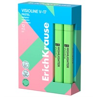 Текстовыделитель зеленый Visioline V-17 Pastel 56020 ErichKrause