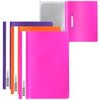 Папка-скоросшиватель пластиковая Matt Caribbean Sunset, A4, ассорти 54874 ErichKrause