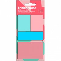 Клейкие закладки пластиковые Stick Pointer 80л. 4цв. 63665 ErichKrause
