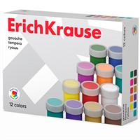 Гуашь 12 цв. по 17 мл 50544 /Erich Krause/