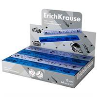 Линейка пластик 15см для мальчиков ассорти 57822 ErichKrause