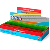 Линейка пластик 20см с русским алфавитом Neon ассорти 55500 ErichKrause