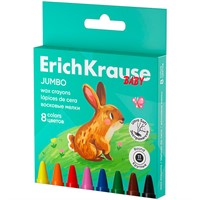 Мелки восковые 8 цв. Baby Jumbo 62942 /Erich Krause/