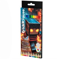 Карандаши цвет. 12 цв. Mine Block 65015 ErichKrause