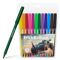 Фломастеры 12 цв. Road Beast 62989 Erichkrause