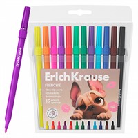 Фломастеры 12 цв. Frenchie, 65029 Erichkrause