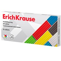 Пластилин 6 цв. классический 96 г 50557 /Erich Krause/.