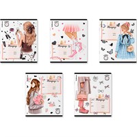 Тетрадь 24 л. клетка Fashion Girl 60588