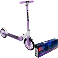 Самокат двухколесный фиолетовый колеса 200 мм 141V-1117