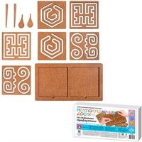 Деревянная Игра развивающая Межполушарные доски со съёмными трафаретами (Нейропсихологический тренажер) 05893