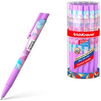 Ручка шариковая автомат синяя ColorTouch Matic&Grip Magic Rhombs 50744 /Erich Krause/