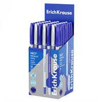 Ручка шарик синяя Neo® Stick Metallic 0.7, 2 км, Super Glide Technology 61009 /Erich Krause/
