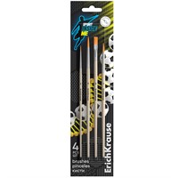 Набор кистей синтетика 4 шт. Sport DNA 62670 ErichKrause