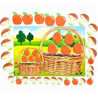 Игра Математическое лукошко фетр LIP1267