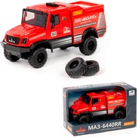 Автомобиль Гоночный грузовик МАЗ-6440RR инерц. в кор. 57314 П-Е /8/