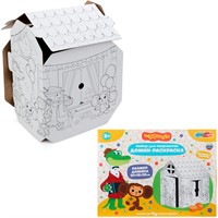 Набор для творчества Домик-раскраска Чебурашка союзмультфильм Мульти Арт DOMPAINT-124252