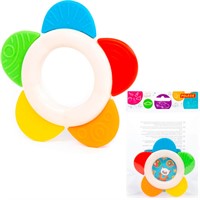 Погремушка-прорезыватель "Цветочек V2 07613 П-Е /20/