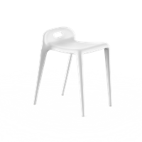 Стул ESPACE (белый) PP0001W (от 12 шт)
