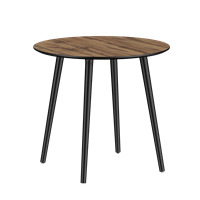 Стол TEYA дуб вотан (черные ножки) (от 12 шт)